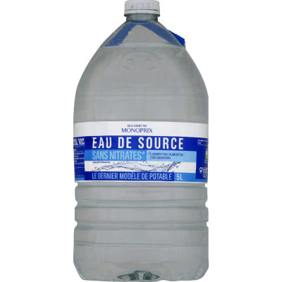 Monoprix Eau de source 5L Monoprix Eau de source 5L