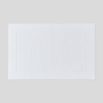 Monoprix Maison Tapis De Bain Nid D'Abeille, Blanc Monoprix Maison Tapis De Bain Nid D'Abeille, Blanc