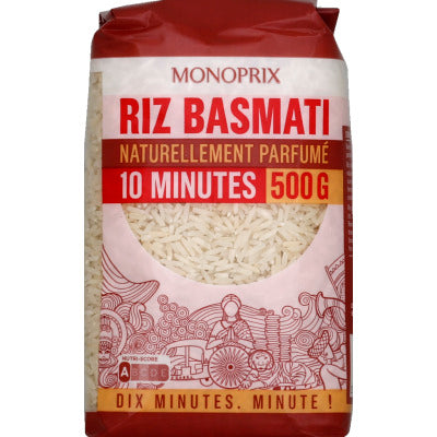 Monoprix Riz basmati parfumé 500g Monoprix Riz basmati parfumé 500g