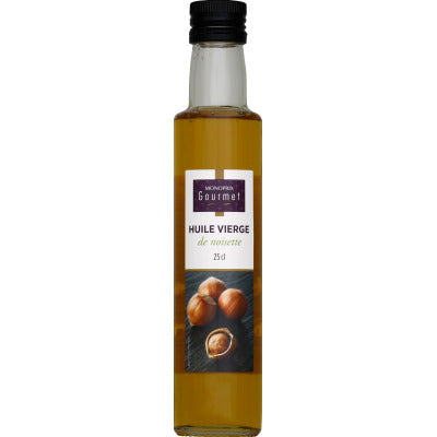 Monoprix Gourmet Huile Vierge de Noisette 25cl Monoprix Gourmet Huile Vierge de Noisette 25cl