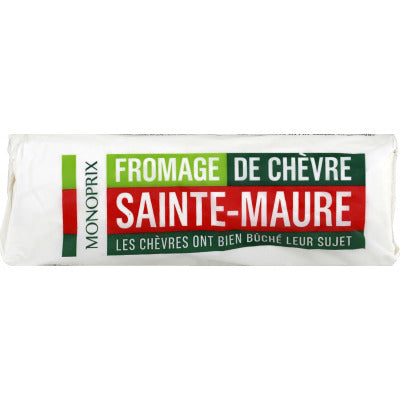 Monoprix Fromage de Chèvre Sainte-Maure 300g Monoprix Fromage de Chèvre Sainte-Maure 300g
