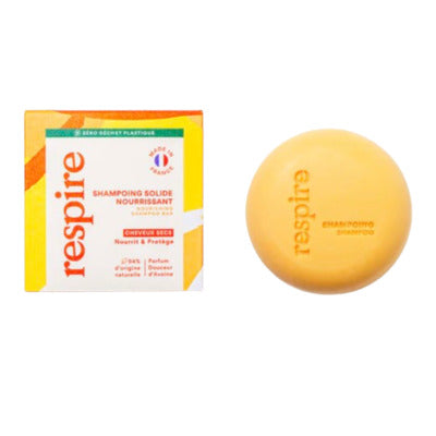 Respire Shampoing Solide Bio Douceur D'Avoine Cheveux Secs 75G Respire Shampoing Solide Bio Douceur D'Avoine Cheveux Secs 75G