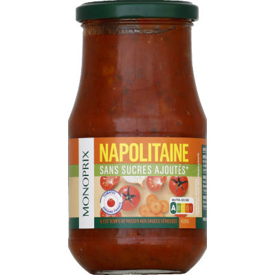 Monoprix Sauce Napolitaine 420g Monoprix Sauce Napolitaine 420g