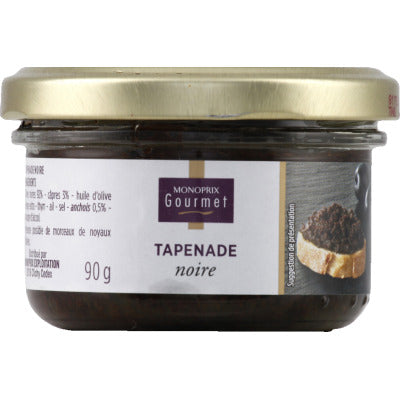 Monoprix Gourmet Tapenade Noire 90g Monoprix Gourmet Tapenade Noire 90g