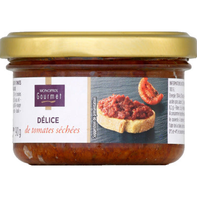 Monoprix Gourmet Caviar de Tomates Séchées 90g Monoprix Gourmet Caviar de Tomates Séchées 90g