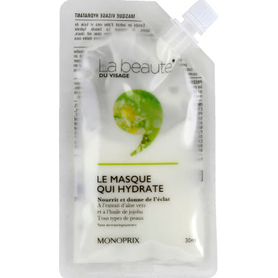 Monoprix La beauté Le masque hydratant 30ml Monoprix La beauté Le masque hydratant 30ml