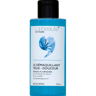 Monoprix La beauté Le démaquillant yeux douceur 150ml Monoprix La beauté Le démaquillant yeux douceur 150ml