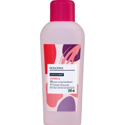 Monoprix Dissolvant Express 200ml Monoprix Dissolvant Express 200ml