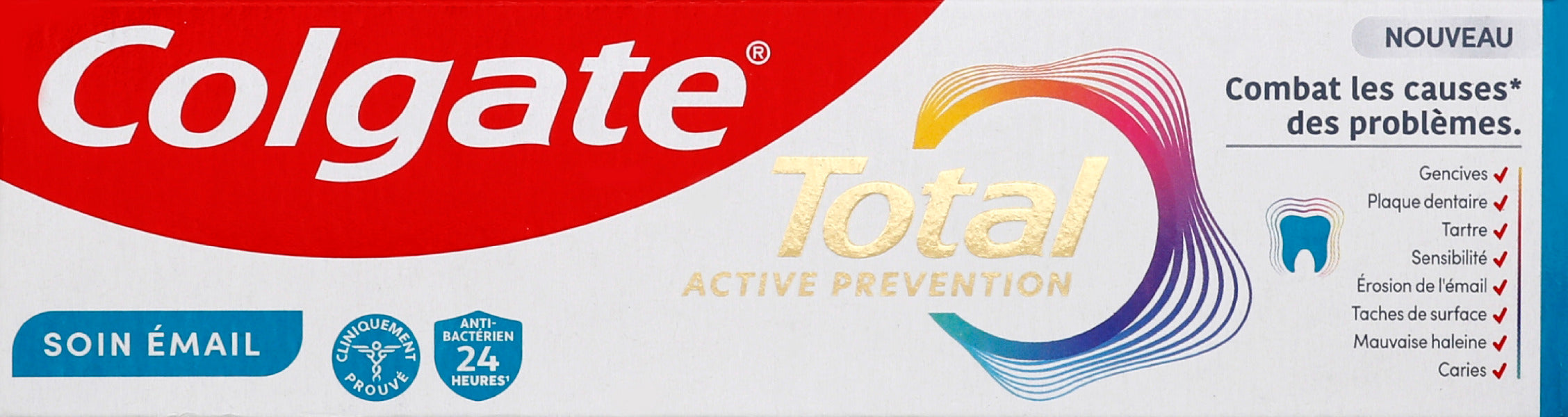Colgate Total Active Prevention Soin Email 75ml Colgate Total Active Prevention Soin Email 75ml