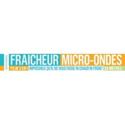 Monoprix Film Fraîcheur Micro-Ondes 2En1 20 Mètres Monoprix Film Fraîcheur Micro-Ondes 2En1 20 Mètres