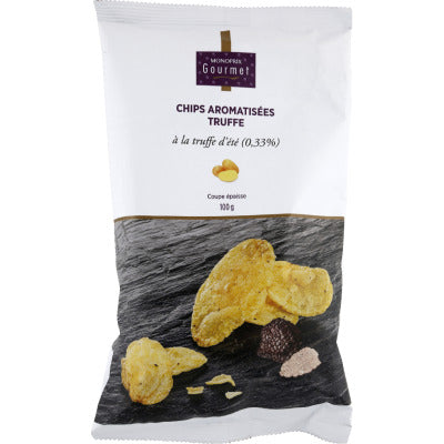 Monoprix Gourmet Chips aromatisées à la truffe d'été 100g Monoprix Gourmet Chips aromatisées à la truffe d'été 100g