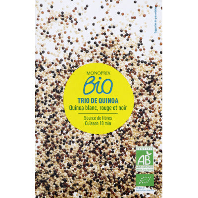 Monoprix Bio Trio de Quinoa 400g Monoprix Bio Trio de Quinoa 400g