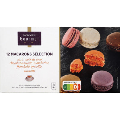 Monoprix Gourmet 12 Macarons Sélection 157g Monoprix Gourmet 12 Macarons Sélection 157g