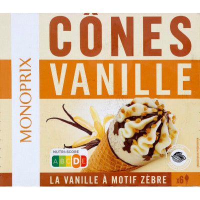 Monoprix Glace Vanille 419g Monoprix Glace Vanille 419g