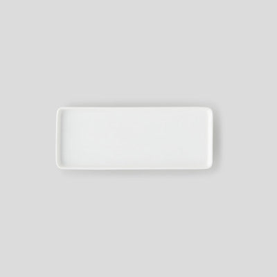 Monoprix Maison Plat Rectangulaire, 25Cm, Blanc Monoprix Maison Plat Rectangulaire, 25Cm, Blanc