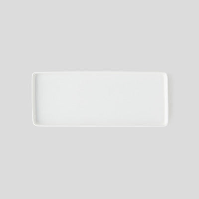 Monoprix Maison Plat Rectangulaire, 30Cm, Blanc Monoprix Maison Plat Rectangulaire, 30Cm, Blanc