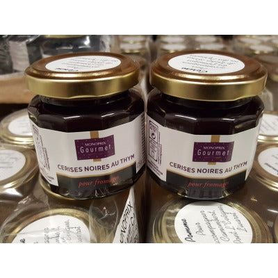 Monoprix Gourmet Préparation À La Cérise Noire Et Au Thym Pour Fromage 125G Monoprix Gourmet Préparation À La Cérise Noire Et Au Thym Pour Fromage 125G