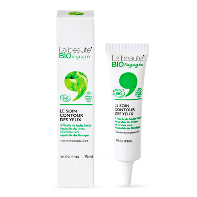 Monoprix La Beauté Bio Engagée Le Soin Contour Des Yeux 15ml Monoprix La Beauté Bio Engagée Le Soin Contour Des Yeux 15Ml