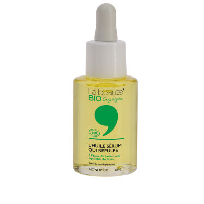 Monoprix La Beauté Bio Engagée L'Huile Sérum Qui Repulpe 30ml Monoprix La Beauté Bio Engagée L'Huile Sérum Qui Repulpe 30ml