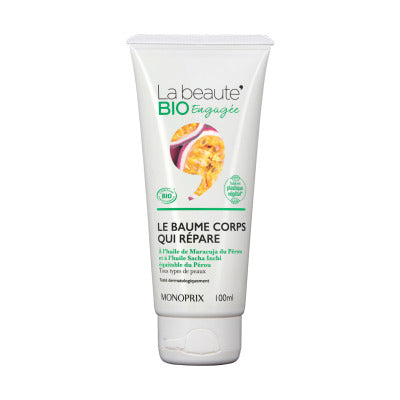 Monoprix La Beauté Bio Engagée Le Baume Corps Qui Répare 100Ml Monoprix La Beauté Bio Engagée Le Baume Corps Qui Répare 100Ml