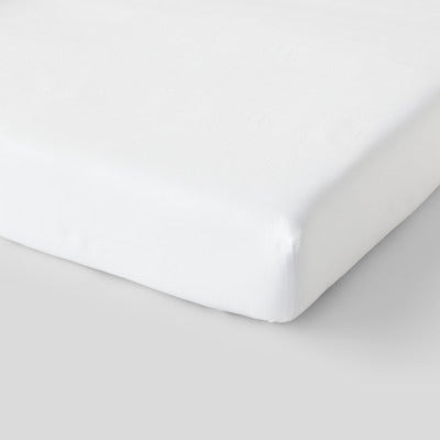 Monoprix Maison Drap Housse 140X190Cm, Blanc, Coton Bio Monoprix Maison Drap Housse 140X190Cm, Blanc, Coton Bio