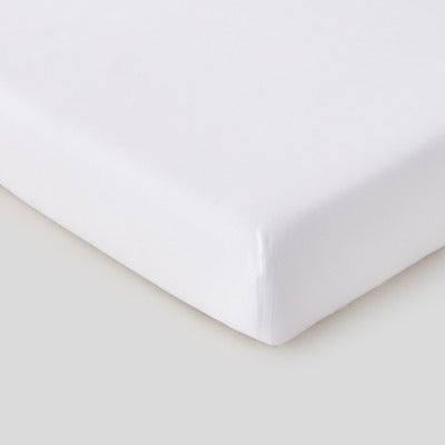 Monoprix Maison Drap Housse 160X200cm, Blanc, Coton Bio Monoprix Maison Drap Housse 160X200cm, Blanc, Coton Bio