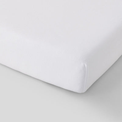 Monoprix Maison Drap Housse 90X190Cm, Blanc, Jersey En Coton Bio Monoprix Maison Drap Housse 90X190Cm, Blanc, Jersey En Coton Bio
