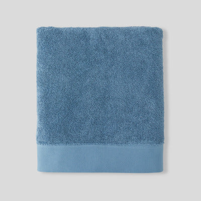 Monoprix Maison Maxi Drap de Bain, Couleur Tempête, Coton Bio Monoprix Maison Maxi Drap de Bain, Couleur Tempête, Coton Bio