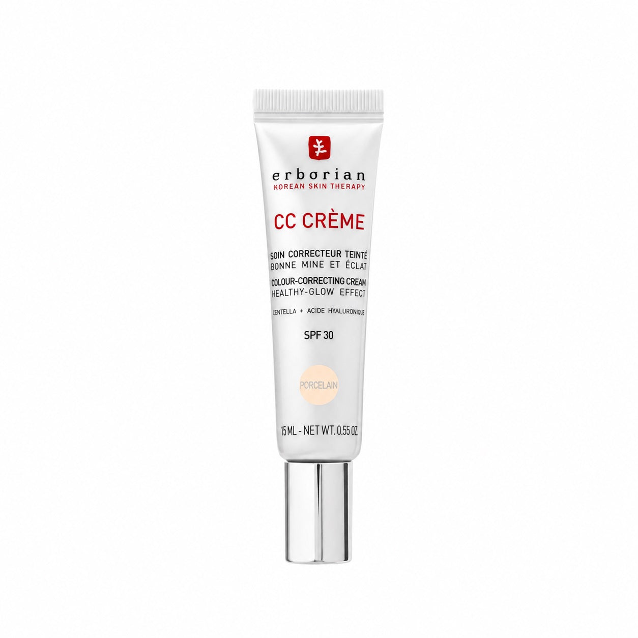 Erborian CC Crème à la Centella SPF30 Teinte Porcelaine 15ml Erborian CC Crème à la Centella SPF30 Teinte Porcelaine 15ml