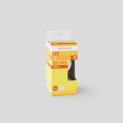 Monoprix Ampoule Led Standard 60W E27 806 Lumen