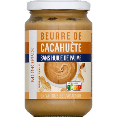 Monoprix Beurre de Cacahuètes 350g Monoprix Beurre de Cacahuètes 350g