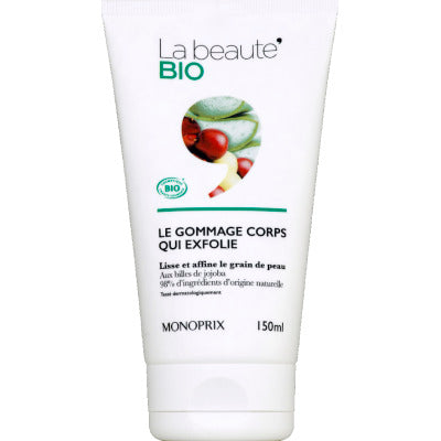 Monoprix La Beauté Bio Le Gommage Corps Qui Exfolie 150ml Monoprix La Beauté Bio Le Gommage Corps Qui Exfolie 150ml
