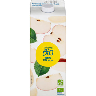 Monoprix Bio Jus de Pomme 1,75L Monoprix Bio Jus de Pomme 1,75L