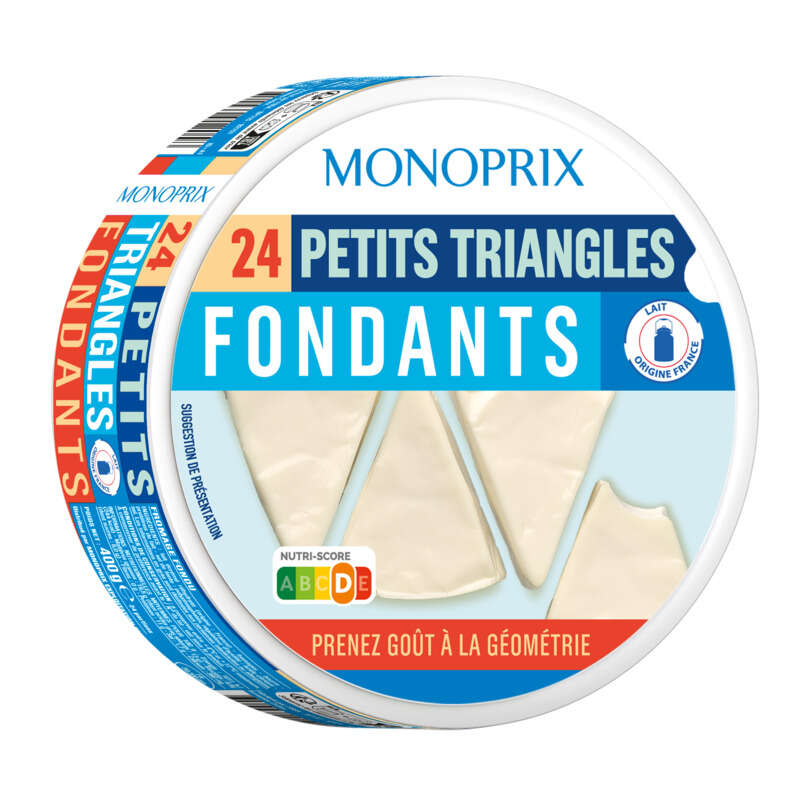 Monoprix 24 Petits Triangles Fondants 438g Monoprix 24 Petits Triangles Fondants 438g