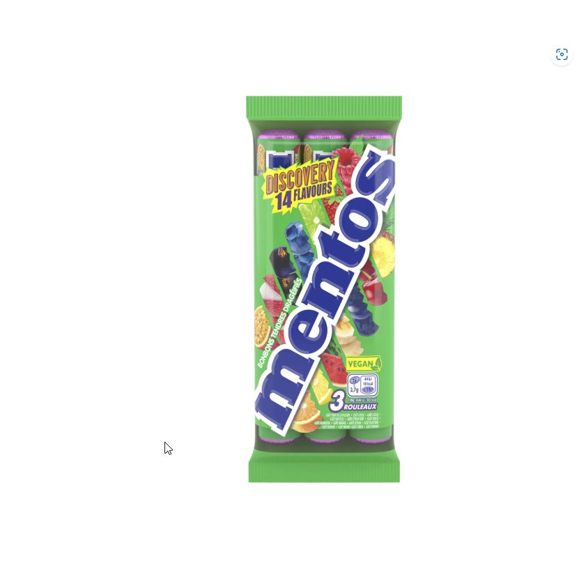 Mentos Discovery x3 112g Mentos Discovery x3 112g
