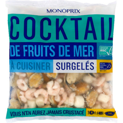 Monoprix Cocktail fruit de mer msc 400g Monoprix Cocktail fruit de mer msc 400g