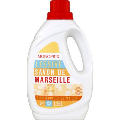 Monoprix Lessive savon de Marseille 1,25L Monoprix Lessive savon de Marseille 1,25L