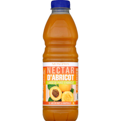 Monoprix Nectar d'Abricot 1L Monoprix Nectar d'Abricot 1L