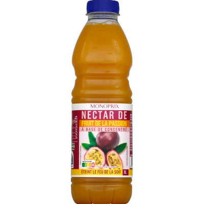 Monoprix nectar de fruits de la passion 1L Monoprix nectar de fruits de la passion 1L
