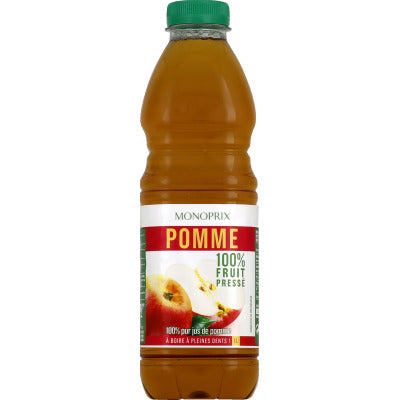 Monoprix Jus de Pomme 100% fruit pressé 1L Monoprix Jus de Pomme 100% fruit pressé 1L