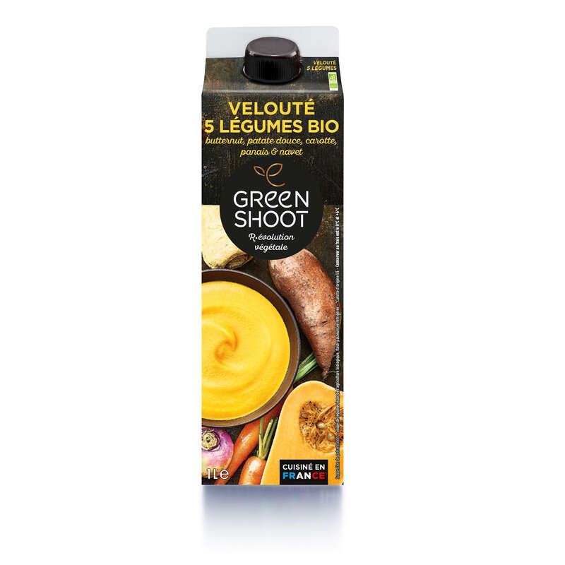 Greenshoot Velouté Aux 5 Légumes Bio 1L Greenshoot Velouté Aux 5 Légumes Bio 1L