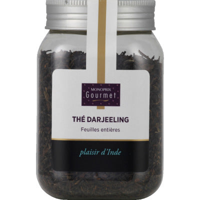 Monoprix Gourmet Thé Darjeeling, Feuilles Entières 125g Monoprix Gourmet Thé Darjeeling, Feuilles Entières 125G