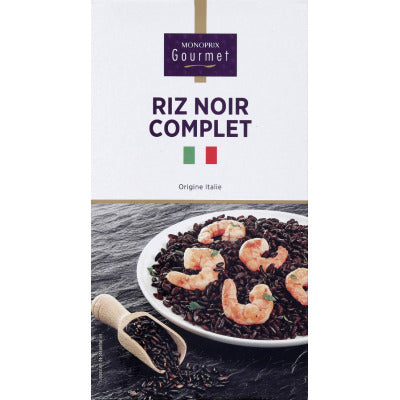 Monoprix Gourmet Riz Noir Complet 500g Monoprix Gourmet Riz Noir Complet 500g