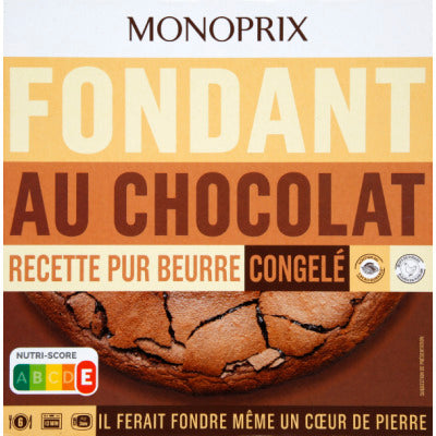 Monoprix Fondant au chocolat 450g Monoprix Fondant au chocolat 450g