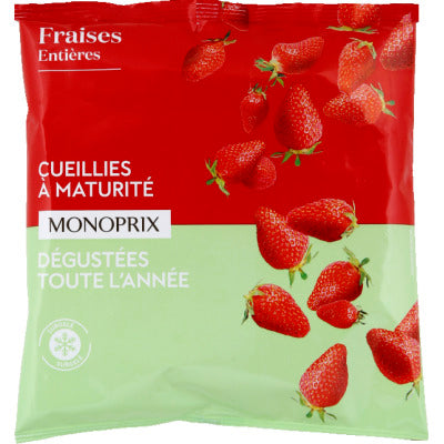 Monoprix Fraises entières 450g Monoprix Fraises entières 450g