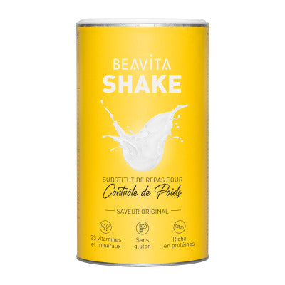 Beavita Shake substitut de repas pour contrôle de poids saveur original 500g Beavita Shake substitut de repas pour contrôle de poids saveur original 500g