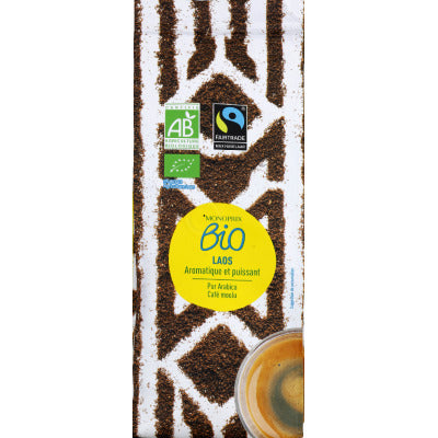 Monoprix Bio Café Moulu Laos & Guatemala, Corsé Et Puissant 250G Monoprix Bio Café Moulu Laos & Guatemala, Corsé Et Puissant 250G