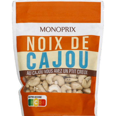 Monoprix Noix de cajou 200g Monoprix Noix de cajou 200g
