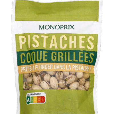 Monoprix Pistaches coque grillées 125g Monoprix Pistaches coque grillées 125g