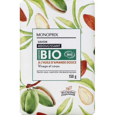 Monoprix Bio Savon amande douce 150g Monoprix Bio Savon amande douce 150g